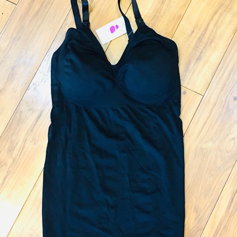 Angelhood Mama Maternity nursing tank top nursing new mother mom small